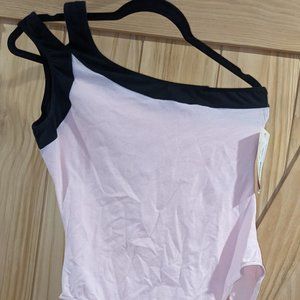 Dance Rags One Shoulder Leotard NWT
